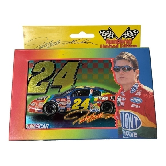 Nascar Other - NASCAR Jeff Gordon #24 Limited Edition Collectible Tin With 2 Sets Of Cards